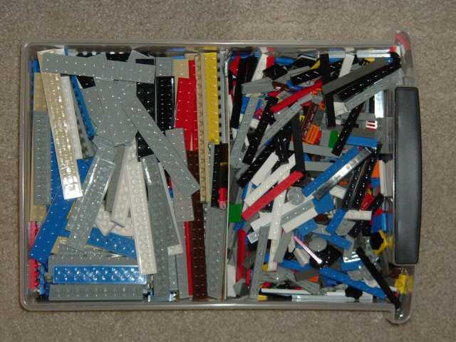 Lego in box